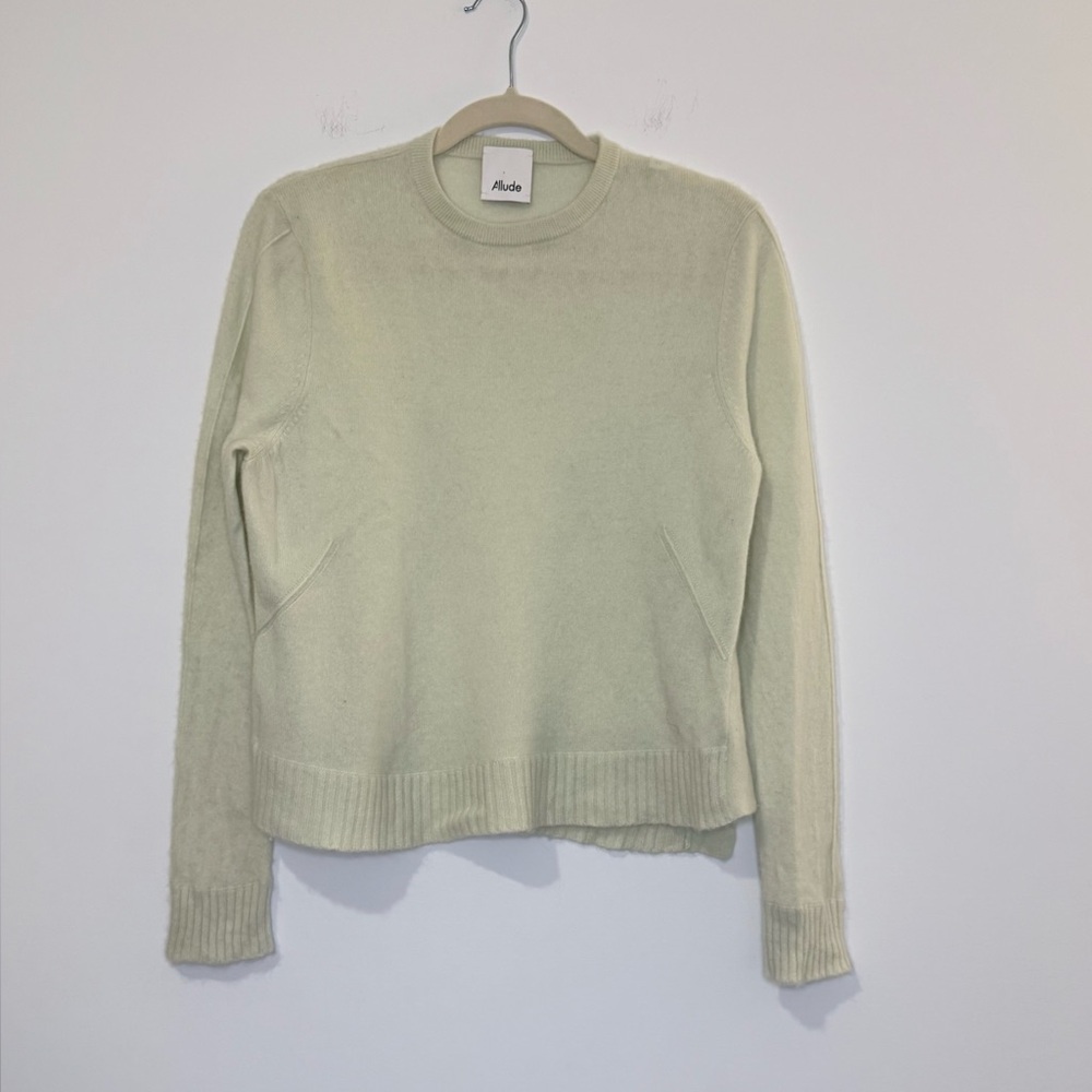 Allude Cashmere Virgin Wool Blend Sweater